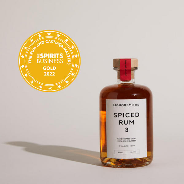 Liquorsmiths Spiced Rum 3 Wins Gold at the Rum & Cachaça Masters 2022!